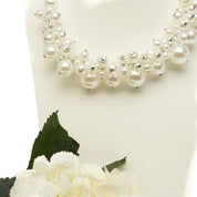 Collana Sposa con perle avorio. - TreemmeCreazioni