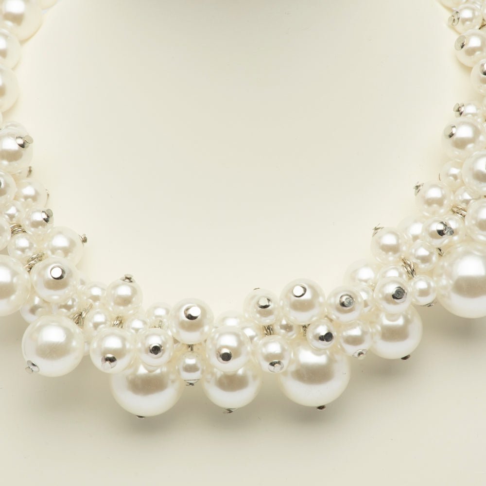 Collana Sposa con perle avorio. - TreemmeCreazioni
