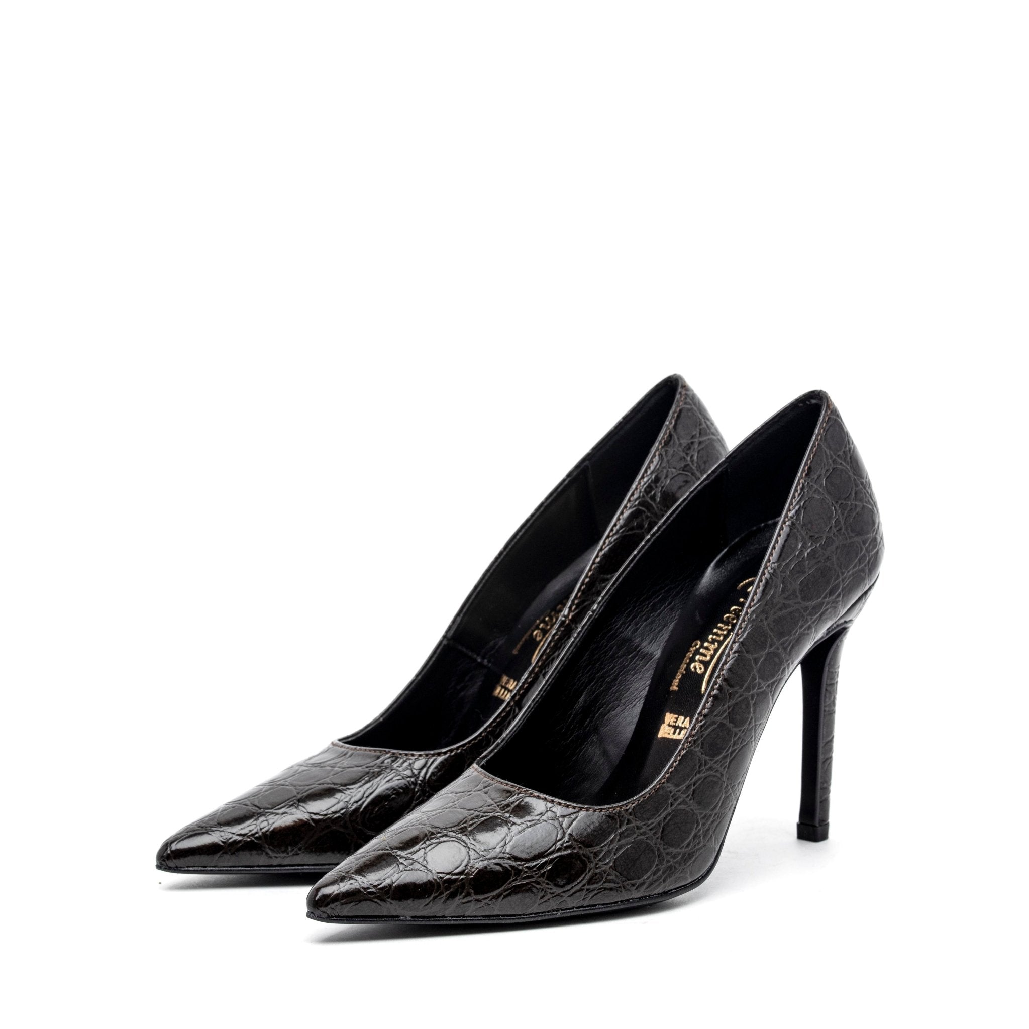 Décolleté in stampa cocco cioccolato. - TreemmeCreazioni