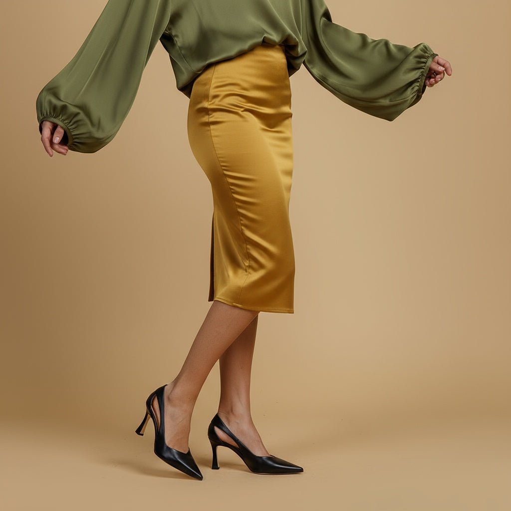 Décolleté in vitello nero con aperture laterali. - TreemmeCreazioni