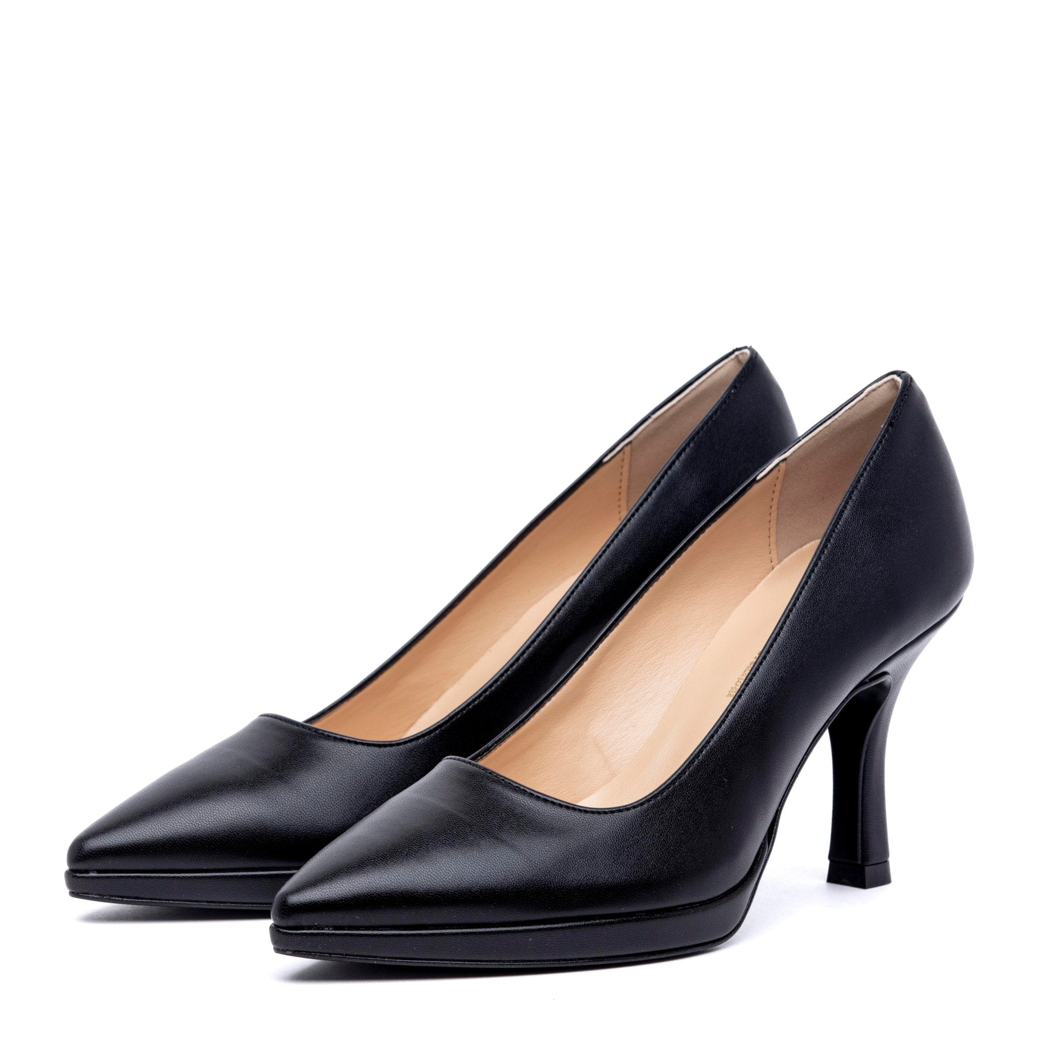 Décolleté nero con plateau. - TreemmeCreazioni