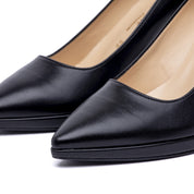 Décolleté nero con plateau. - TreemmeCreazioni