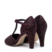 Décolleté open toe con cinturino tanguera. - TreemmeCreazioni