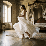 Décolleté Sposa con cinturino in caviglia. - TreemmeCreazioni