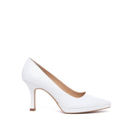 Décolleté Sposa in liz bianco con plateau. - TreemmeCreazioni