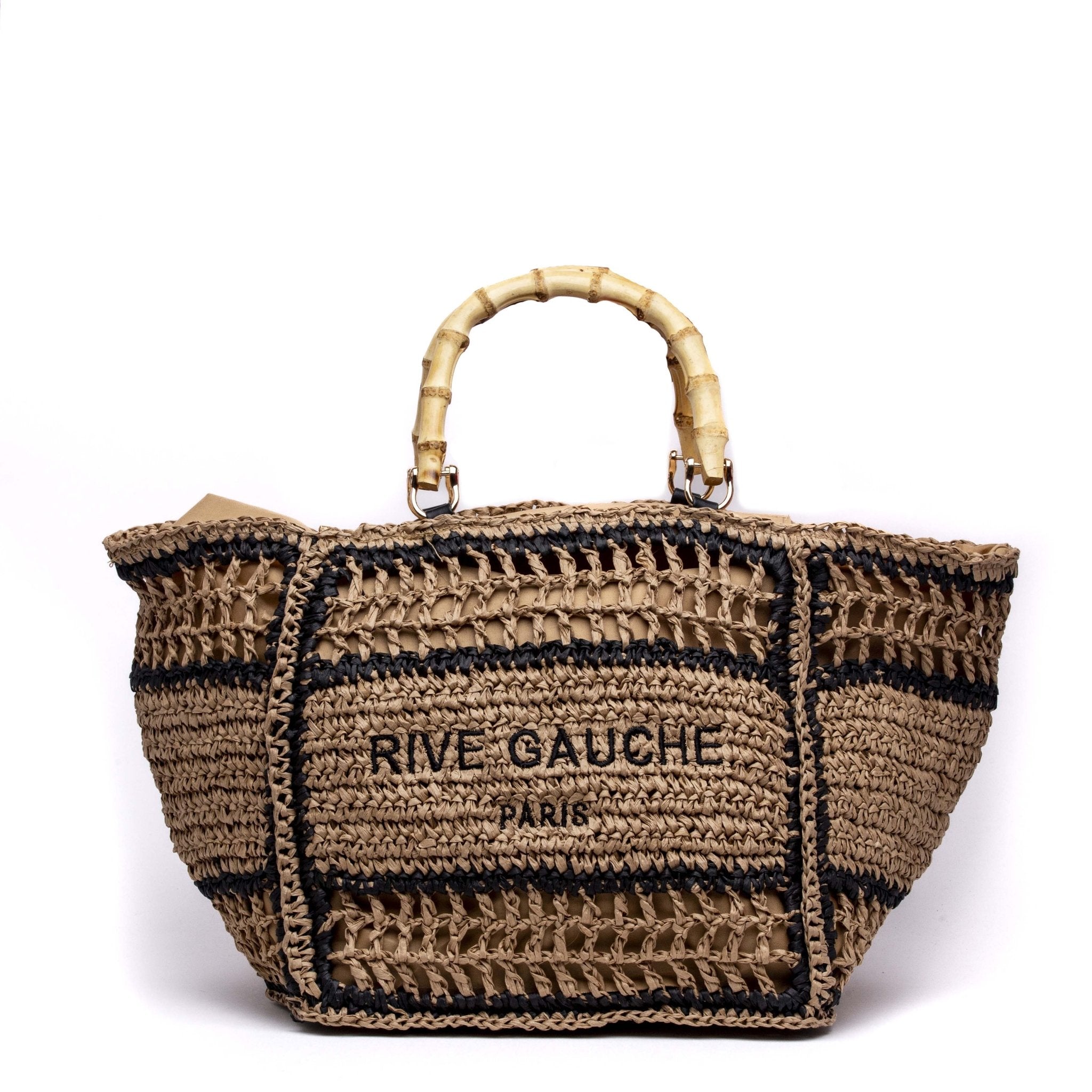 Maxi bag in paglia. - TreemmeCreazioni