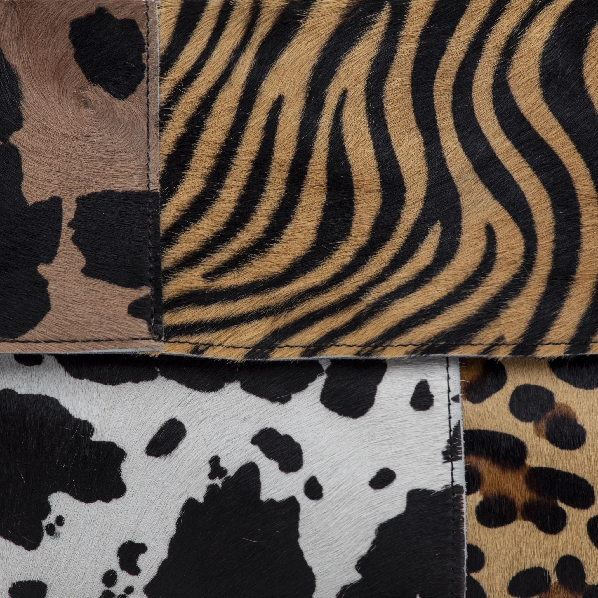 Maxi borsa a mano in cavallino stampato. - TreemmeCreazioni