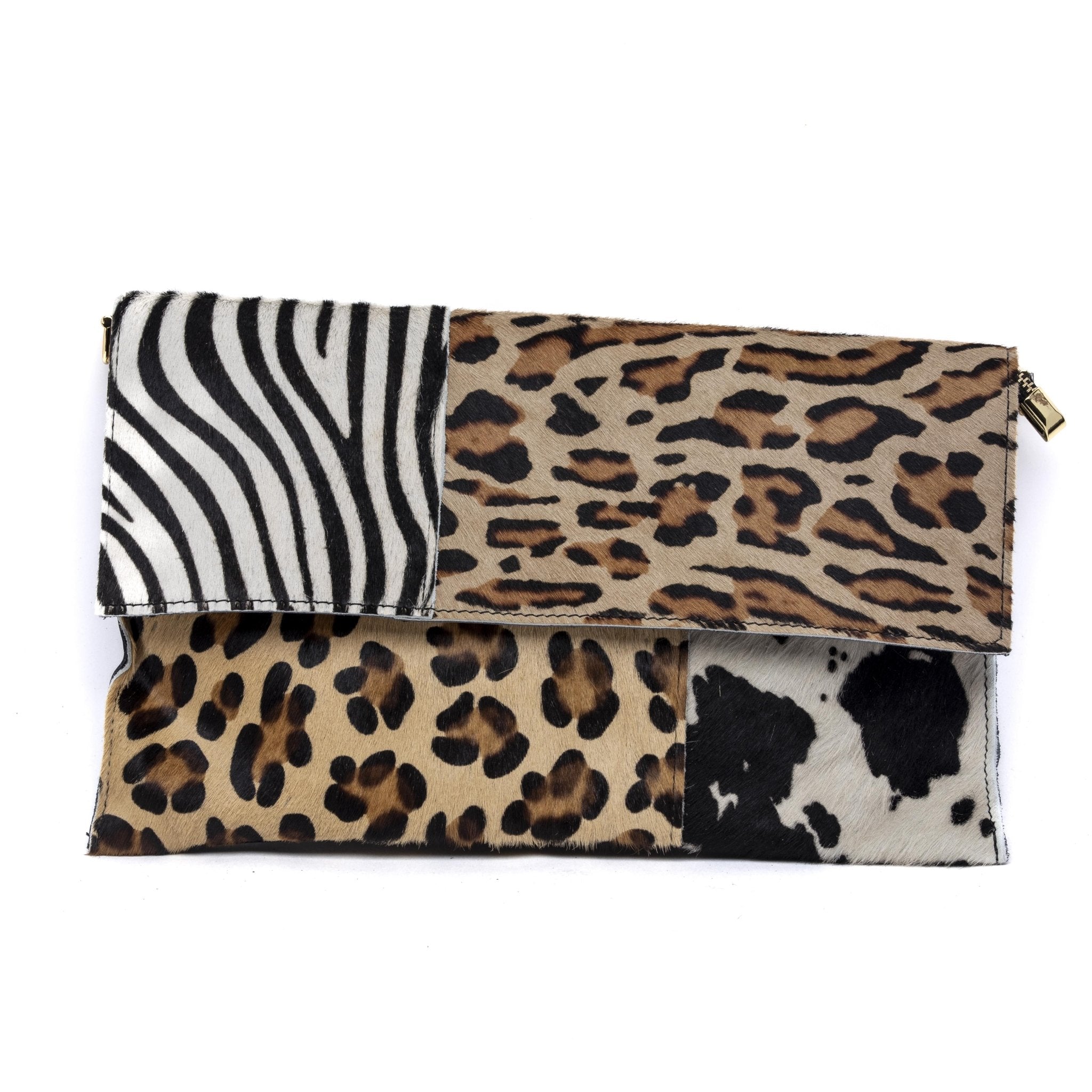 Maxi borsa a mano in cavallino stampato. - TreemmeCreazioni