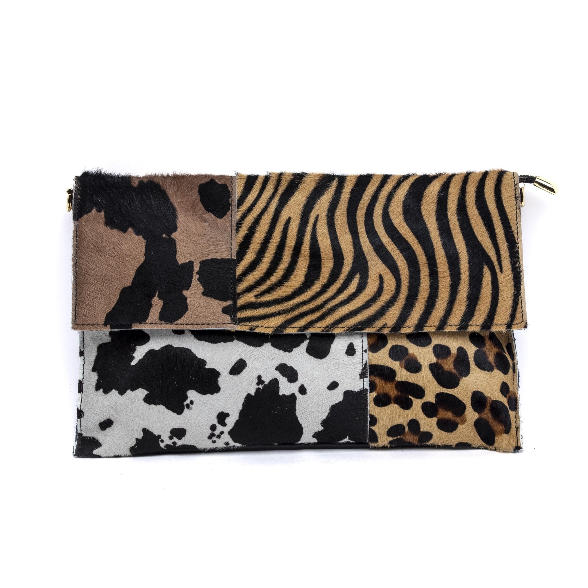 Maxi borsa a mano in cavallino stampato. - TreemmeCreazioni