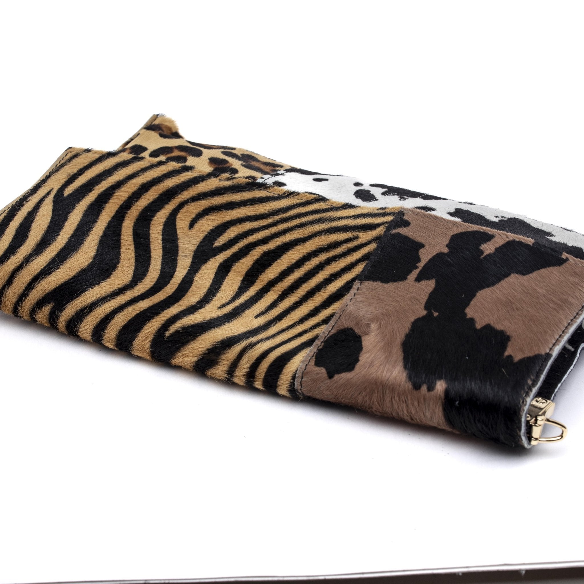 Maxi borsa a mano in cavallino stampato. - TreemmeCreazioni