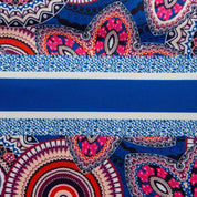 Maxi shopper in cotone con stampa. - TreemmeCreazioni