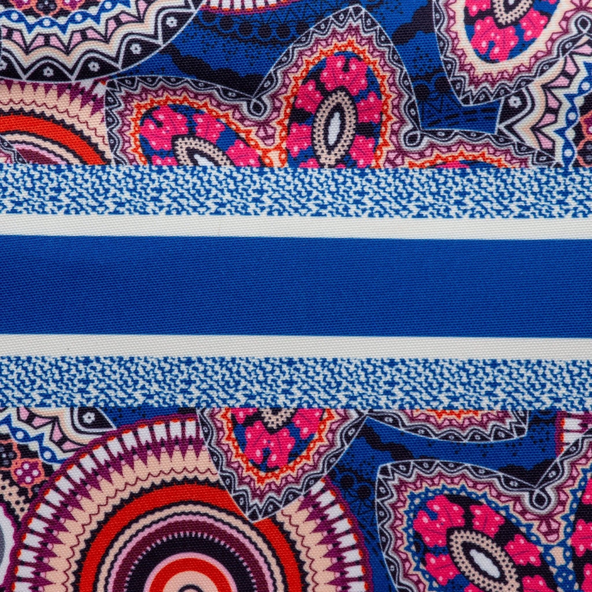 Maxi shopper in cotone con stampa. - TreemmeCreazioni