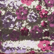 Maxi shopper modello capri in rafia con fiori - TreemmeCreazioni