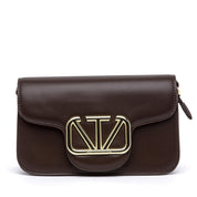 Mini bag color cioccolato con accessorio. - TreemmeCreazioni