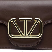 Mini bag color cioccolato con accessorio. - TreemmeCreazioni