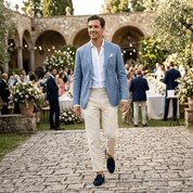 Mocassino Ambitious in camoscio rasato blu - TreemmeCreazioni