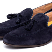 Mocassino Ambitious in camoscio rasato blu - TreemmeCreazioni