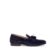 Mocassino Ambitious in camoscio rasato blu - TreemmeCreazioni