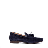 Mocassino Ambitious in camoscio rasato blu