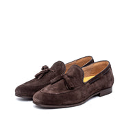 Mocassino Ambitious in camoscio rasato ciocccolato - TreemmeCreazioni