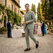 Mocassino Ambitious in camoscio rasato ciocccolato - TreemmeCreazioni