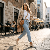Mocassino in liz fil con borchie. - TreemmeCreazioni