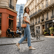 Mocassino in liz fil con borchie. - TreemmeCreazioni