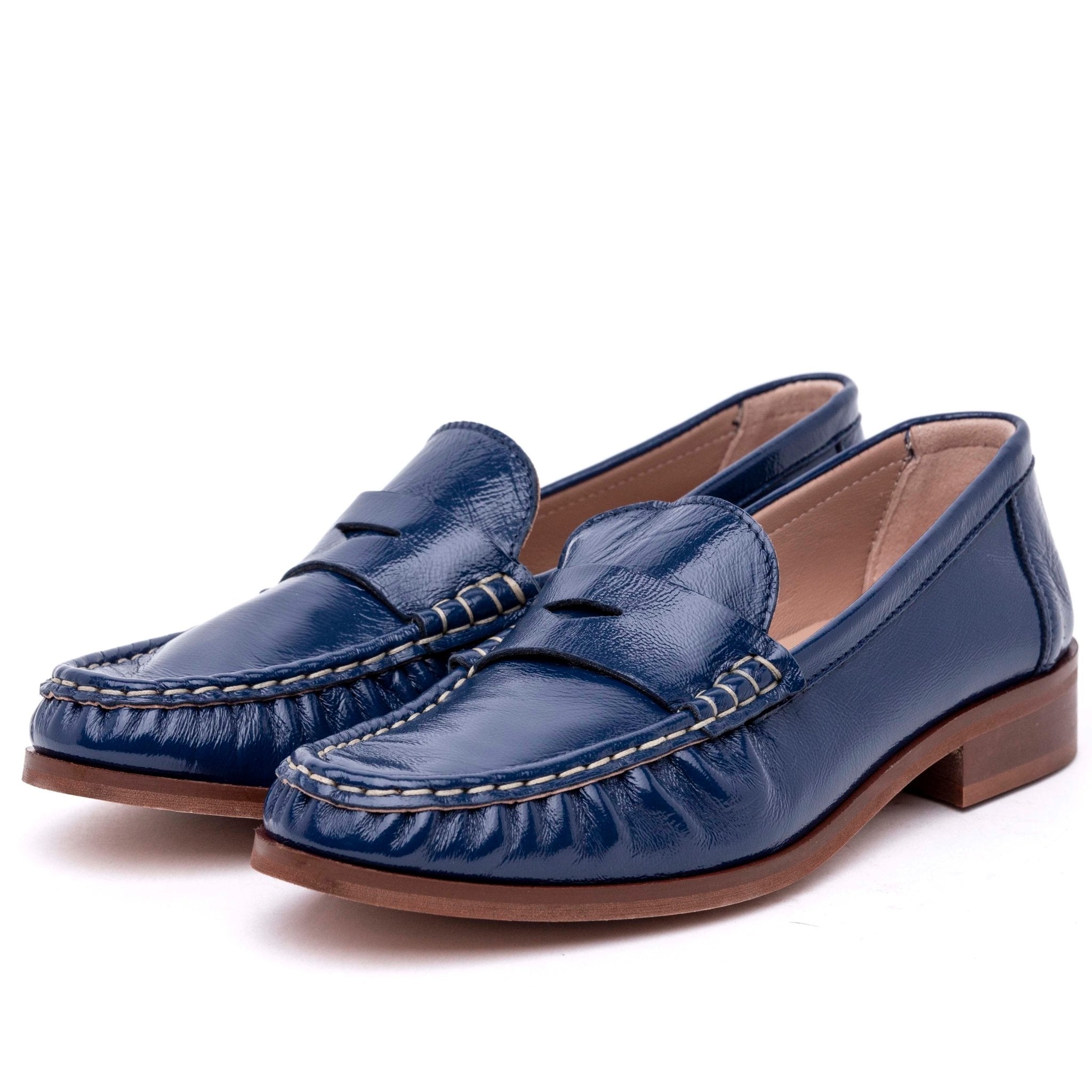 Mocassini Donna STILL - Scarpe Basse In Ecopelle Marrone Per Primavera - Foto 6