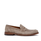 Mocassino in scamosciato coconut.