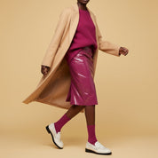 Mocassino in spazzolato burro con borchie. - TreemmeCreazioni