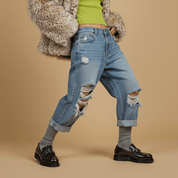 Mocassino in spazzolato cioccolato con morsetto. - TreemmeCreazioni