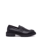 Mocassino uomo in pelle nero Ambitious.