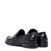 Mocassino uomo in pelle nero - TreemmeCreazioni