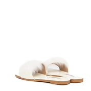Mule Sposa in eco piuma. - TreemmeCreazioni