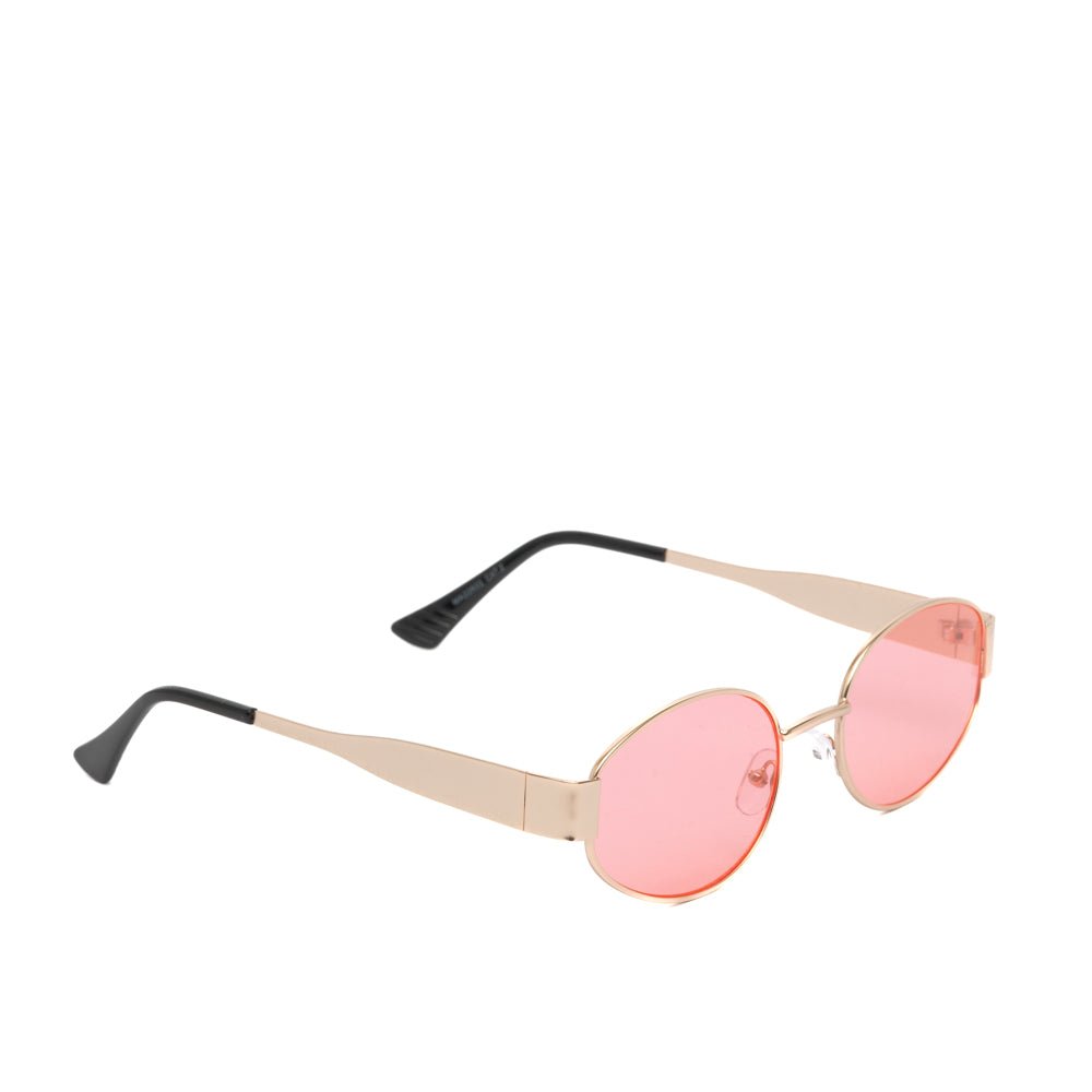 Occhiale con lente rosa a goccia. - TreemmeCreazioni