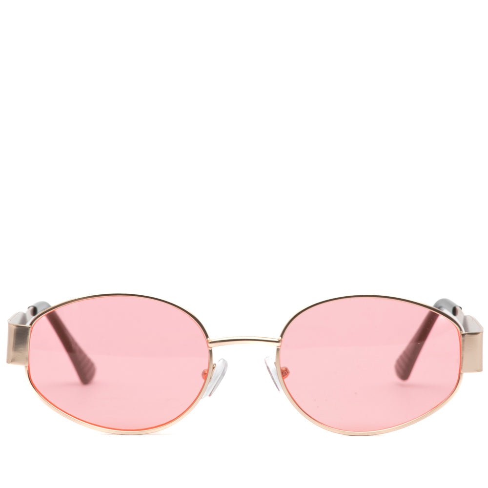 Occhiale con lente rosa a goccia. - TreemmeCreazioni