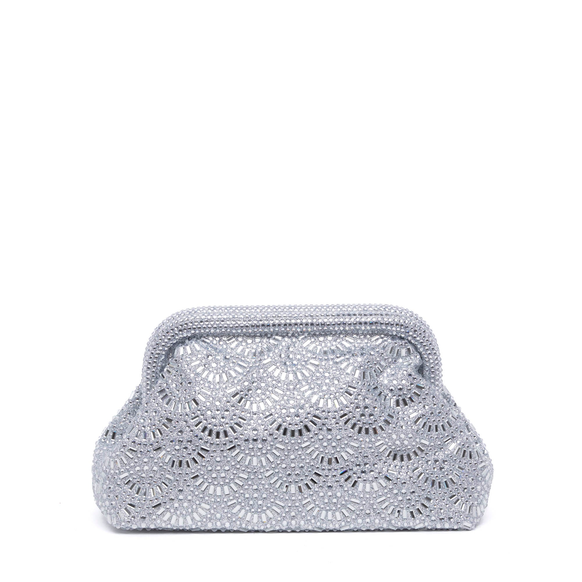 Pochette a mano in cristalli. - TreemmeCreazioni