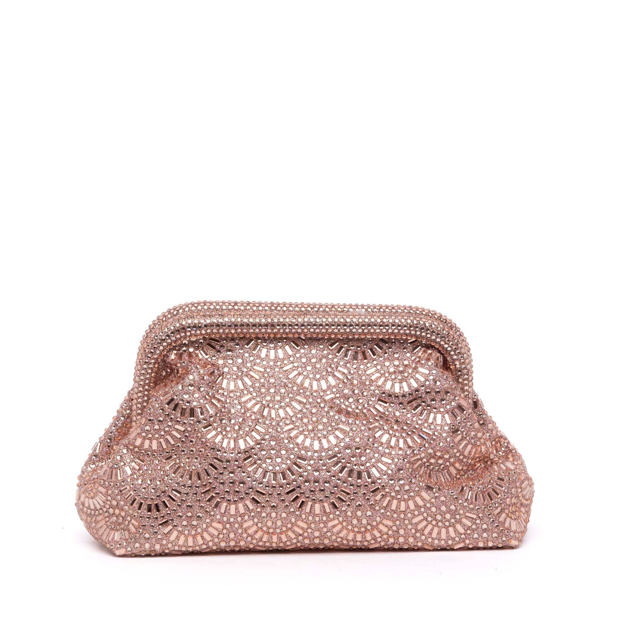 Pochette a mano in cristalli. - TreemmeCreazioni