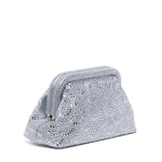 Pochette a mano in cristalli. - TreemmeCreazioni