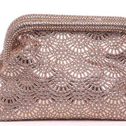 Pochette a mano in cristalli. - TreemmeCreazioni