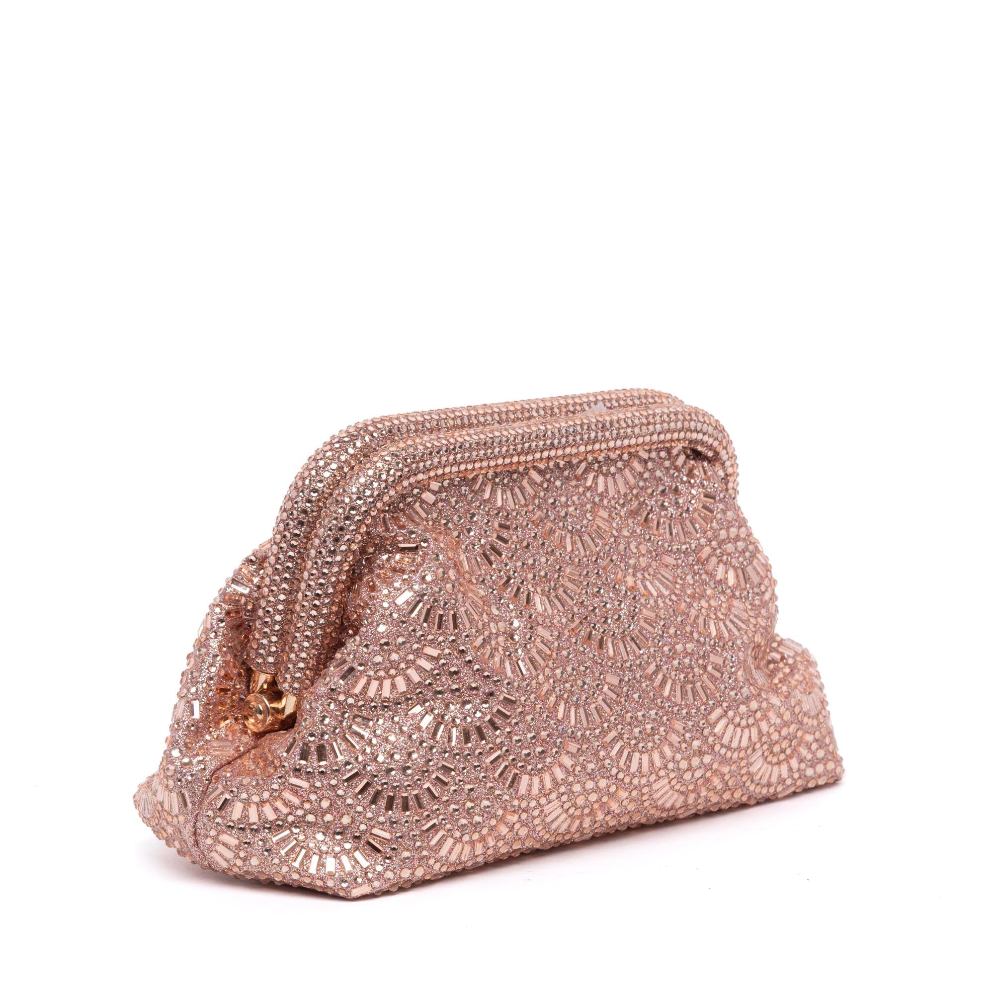 Pochette a mano in cristalli. - TreemmeCreazioni