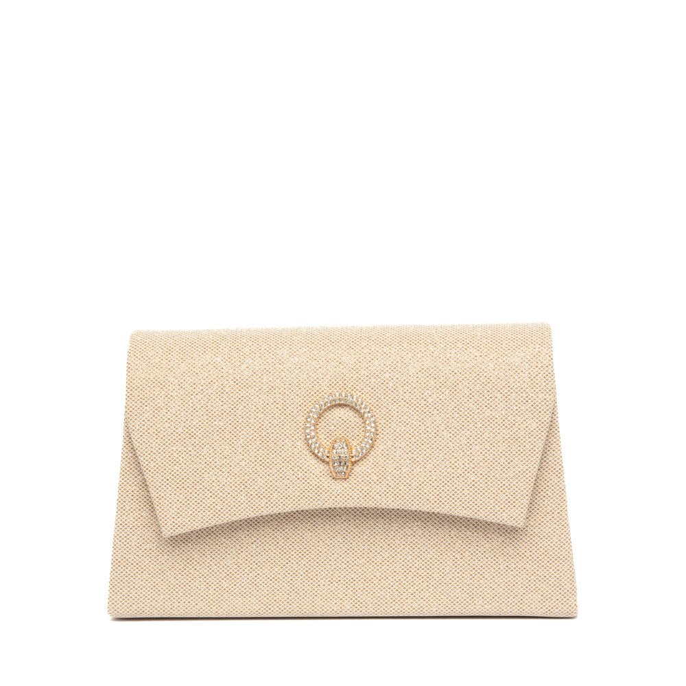 Pochette a mano in gagliardo nude - TreemmeCreazioni