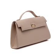 Pochette a mano in vernice rosa antico - TreemmeCreazioni