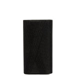 Pochette con intreccio in gagliardo nero