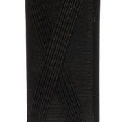 Pochette con intreccio in gagliardo nero - TreemmeCreazioni