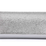 Pochette da sera in raso e micro cristalli. - TreemmeCreazioni