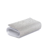 Pochette da sera in raso e micro cristalli. - TreemmeCreazioni