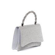 Pochette elegante a mano in cristalli. - TreemmeCreazioni