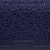 Pochette elegante in cristalli blu. - TreemmeCreazioni