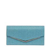 Pochette elegante in gagliardo celeste - TreemmeCreazioni